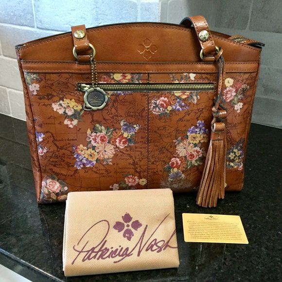 Patricia Nash Map Handbags Purses